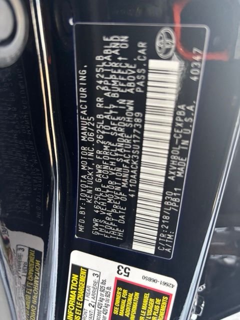 Used 2025 Black Toyota XSE image 14