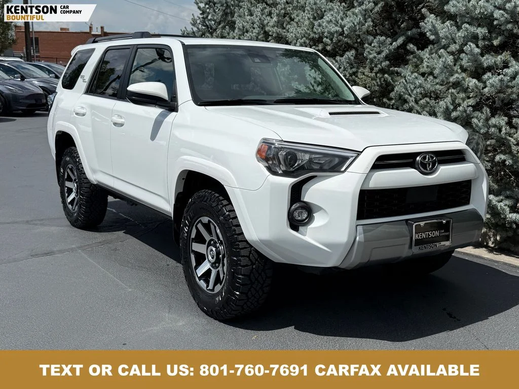 Used 2024 White Toyota TRD Off-Road image 12