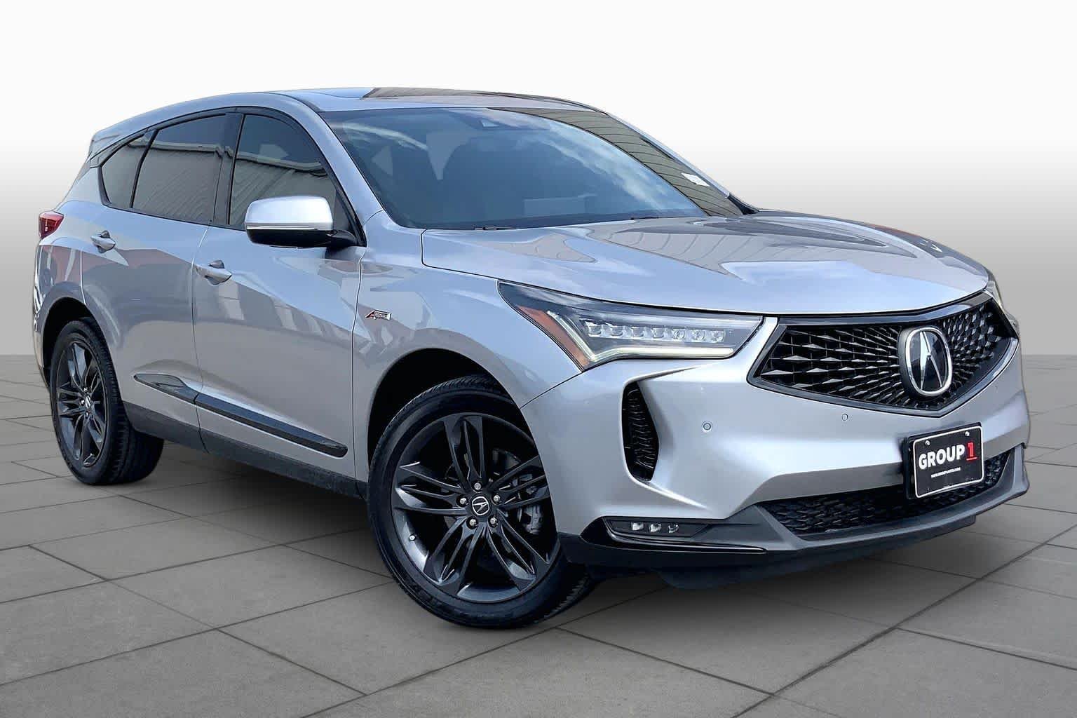 Used 2023 Lunar Silver Metallic Acura w/A-Spec Package image 3