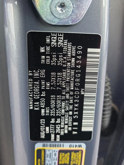 Certified Used 2024 Silver Kia EX image 3