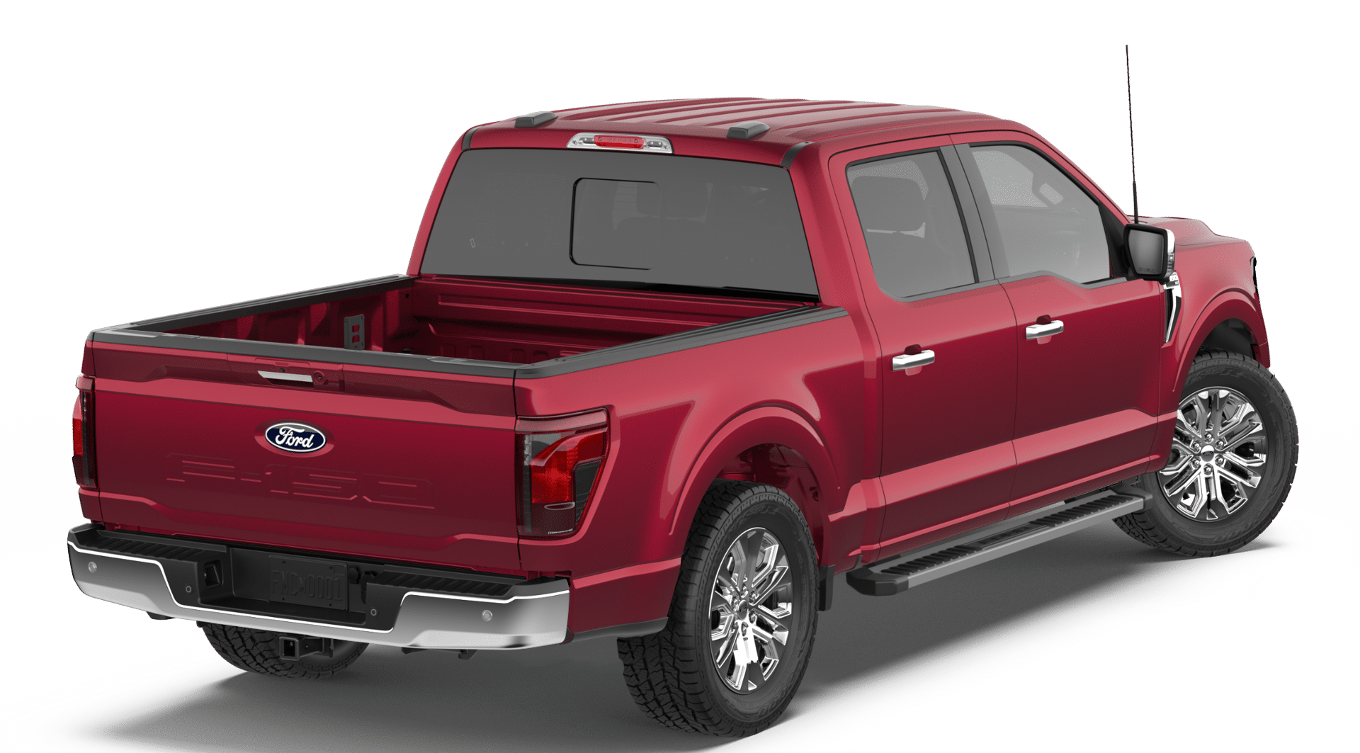 New 2026 Ruby Red Metallic Tinted Clearcoat Ford XLT image 3