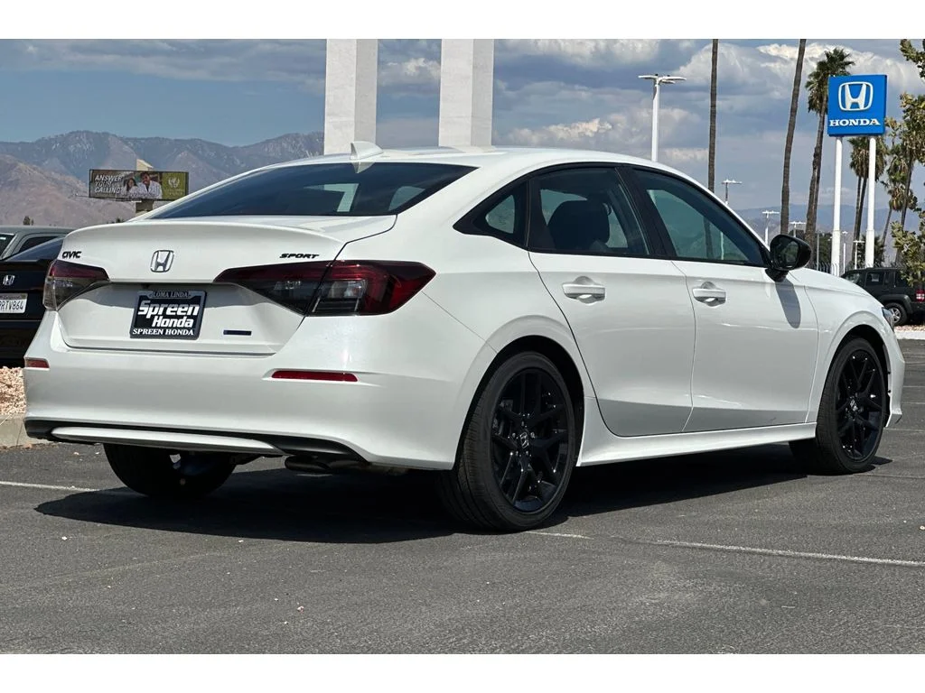 New 2026 Platinum White Pearl Honda Sport image 4