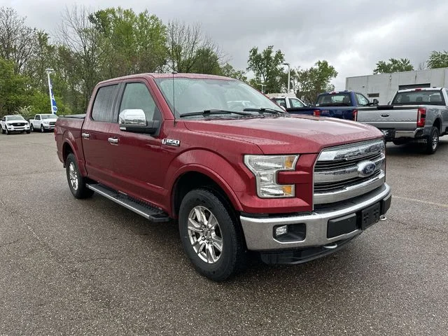 Used 2016 Ford F-150 Lariat with VIN 1FTEW1EP9GFB23481 for sale in Hartville, OH