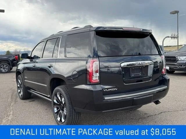 Certified Used 2020 CARBON BLACK METALLIC GMC Denali image 3