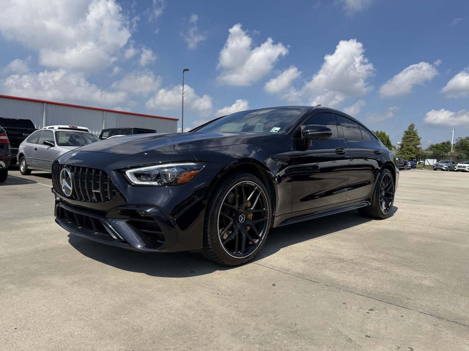Certified Used 2024 Obsidian Black Metallic Mercedes-Benz AMG® GT 43 image 3
