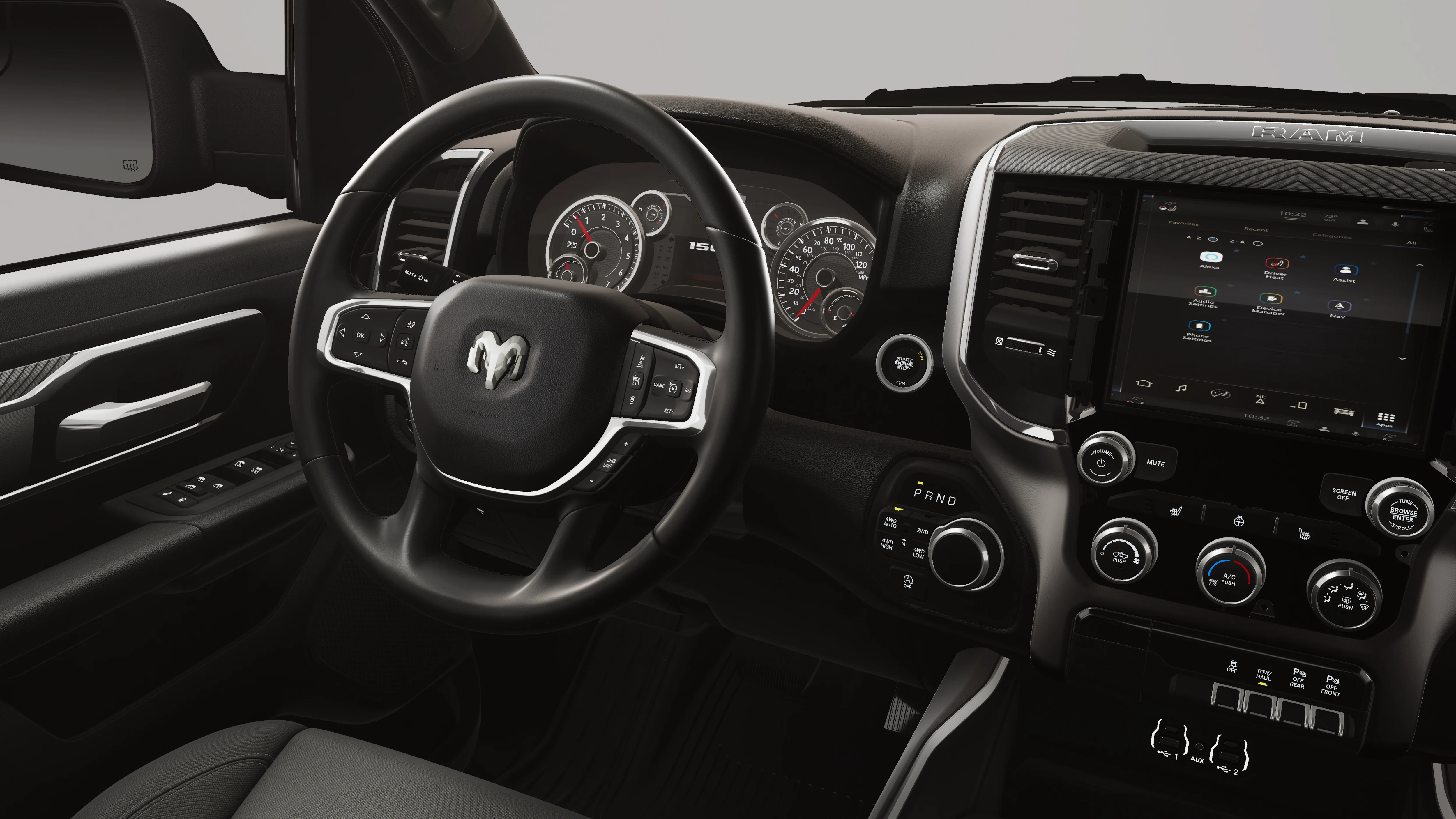 New 2026 Forged Blue Metallic Exterior Paint RAM BIG HORN image 21