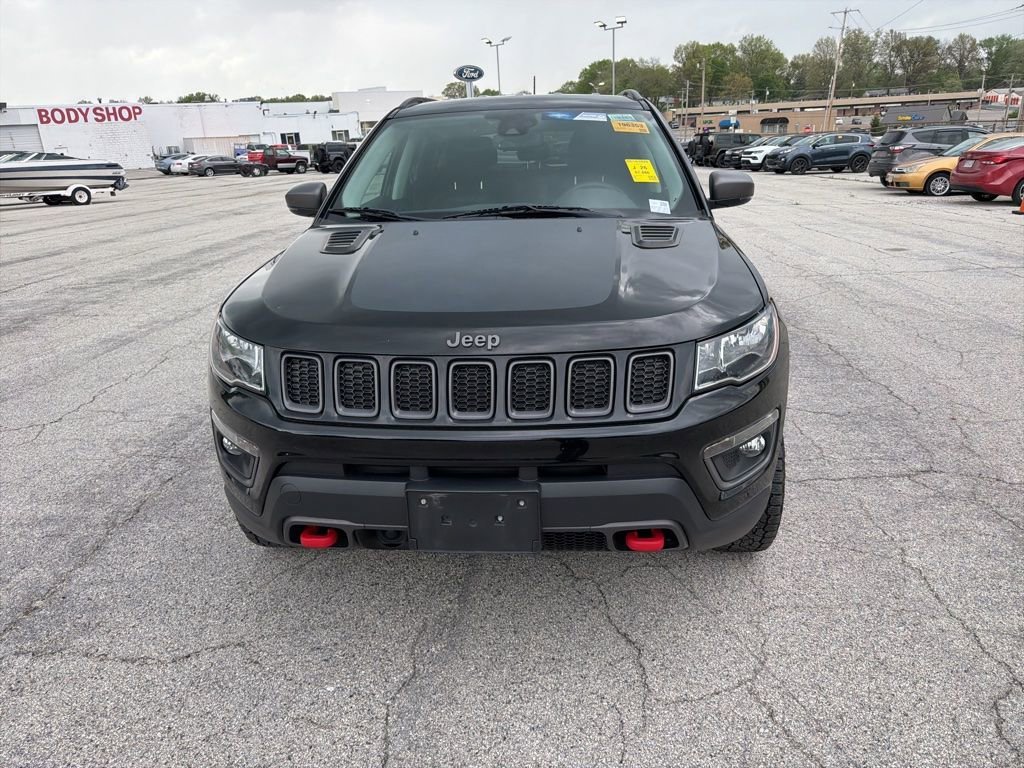 Used 2021 Jeep Compass Trailhawk with VIN 3C4NJDDBXMT508717 for sale in Kansas City
