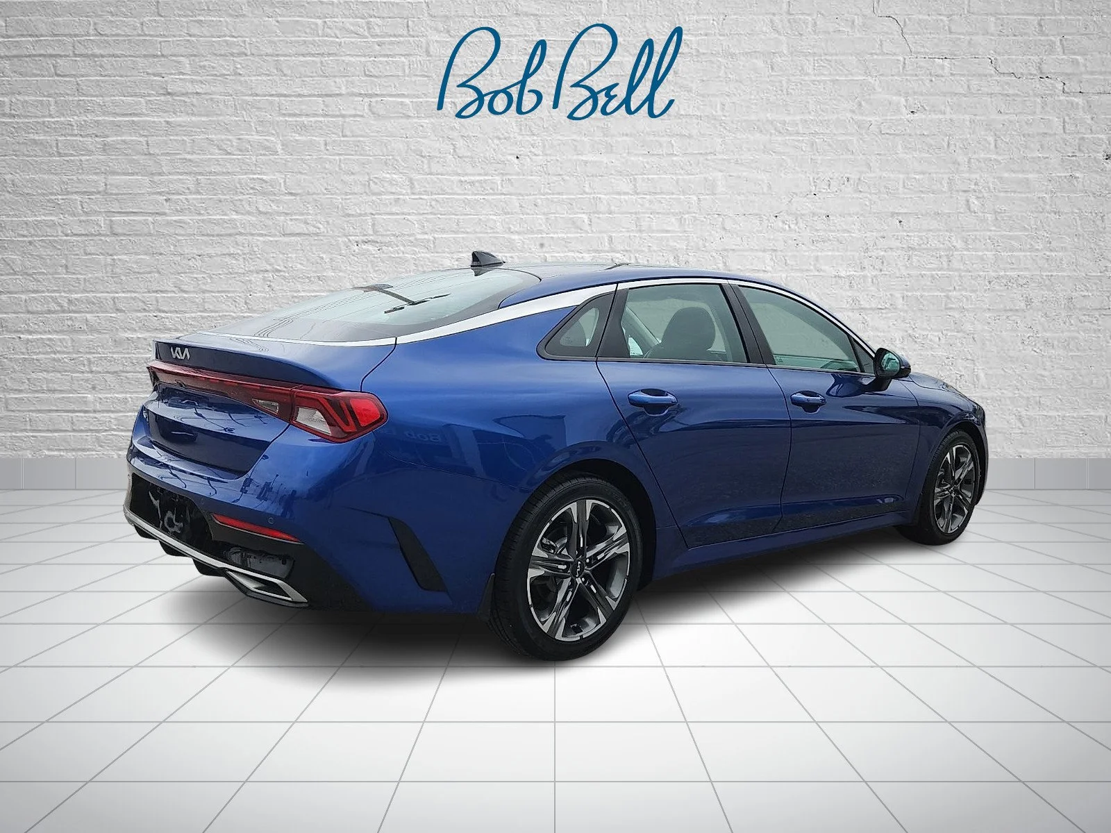 Used 2022 Blue Kia EX image 6