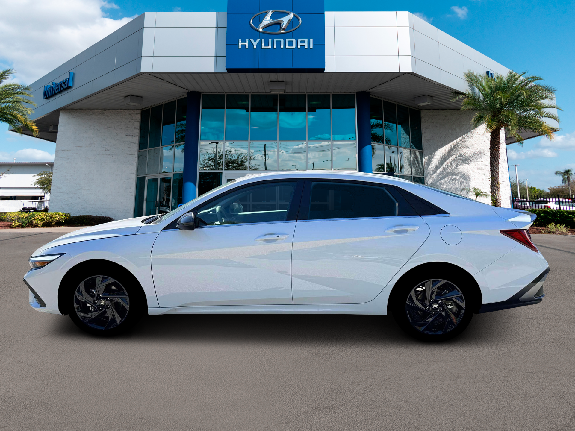 New 2026 White Hyundai SEL Sport Premium image 3
