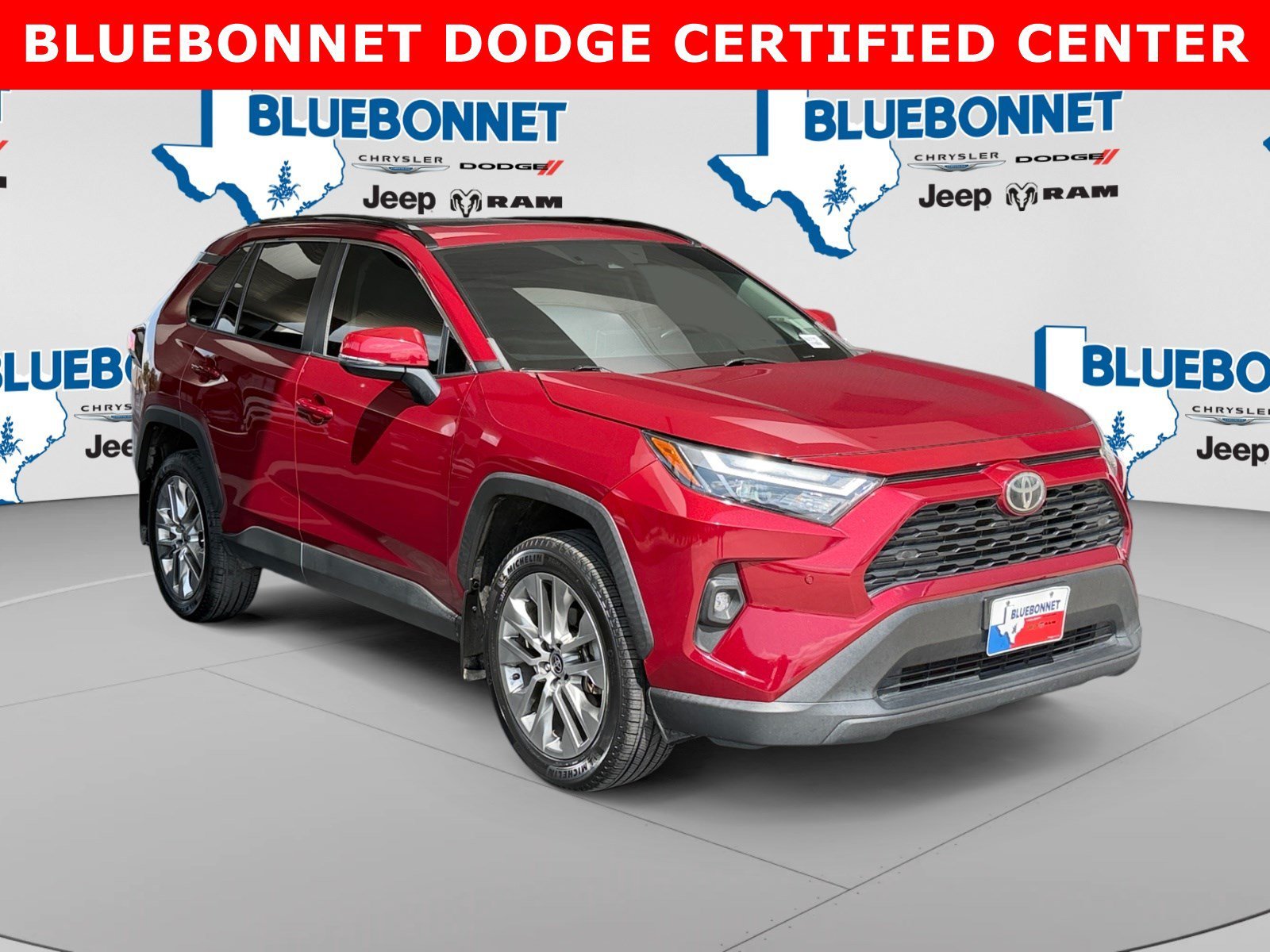 Certified Used 2022 Red Toyota XLE Premium image 3