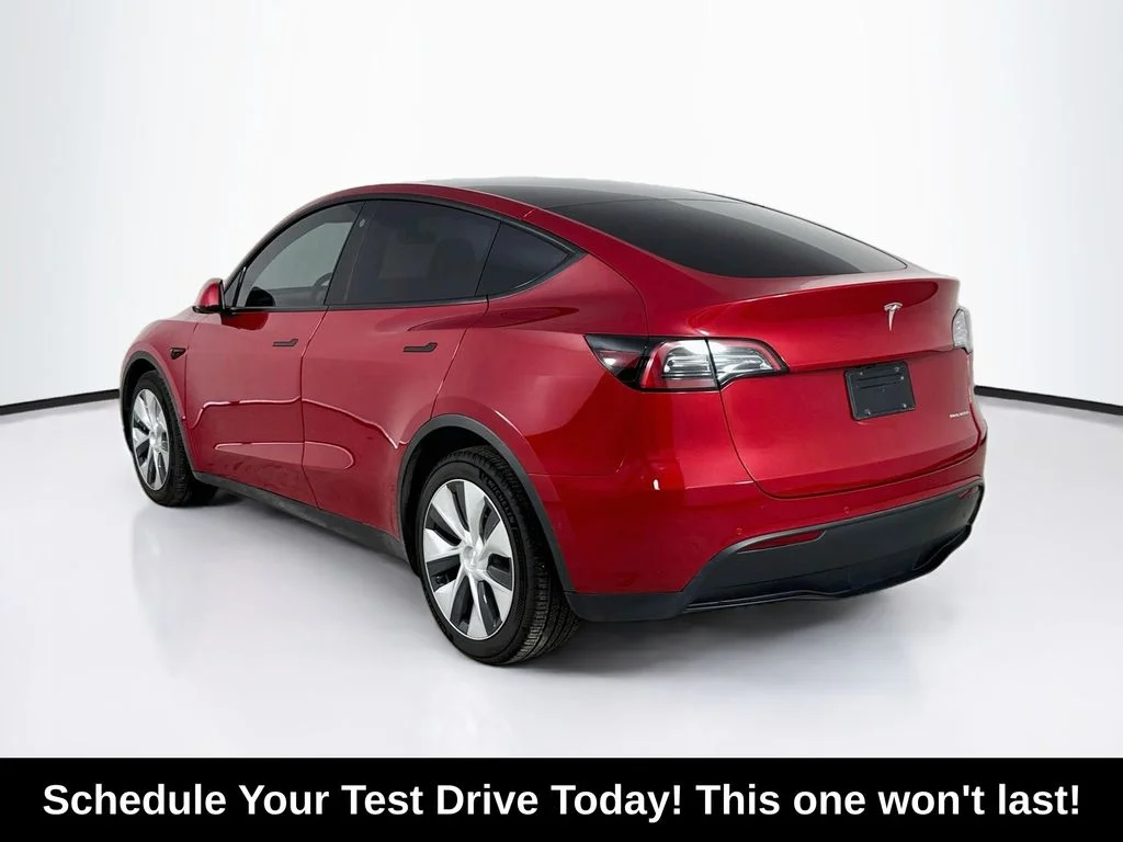 Used 2022 Red Multi-Coat Tesla Long Range image 5