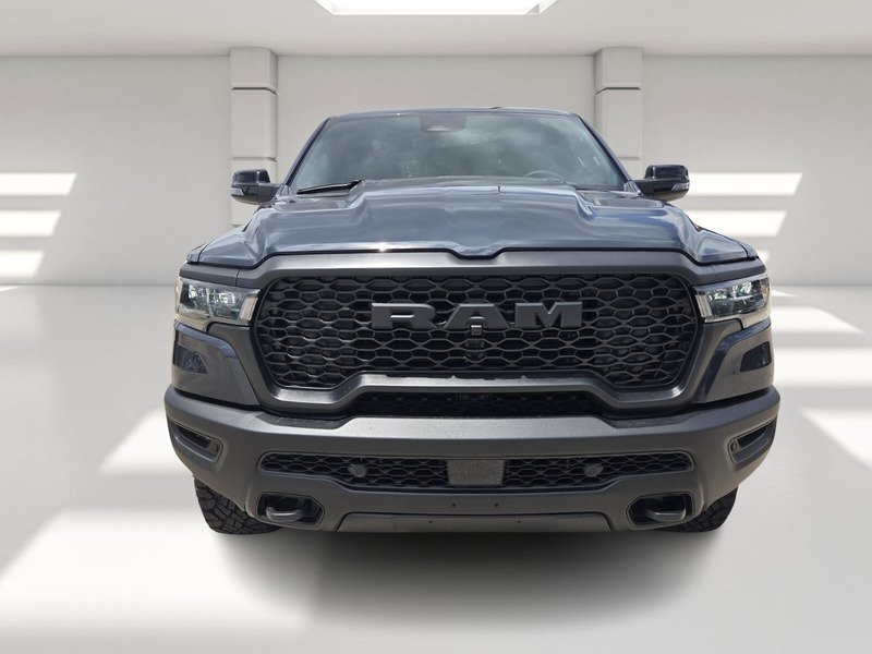 New 2026 Forged Blue Metallic Exterior Paint RAM REBEL 4X4 CREW CAB 5