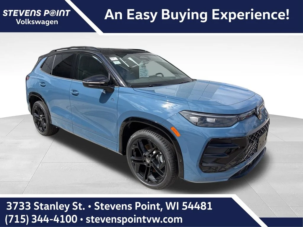 New 2026 Monterey Blue w/Deep Black Roof Volkswagen 2.0T SE R-Line Black image 1