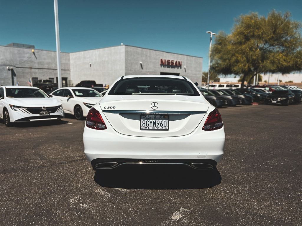 Used 2018 White Mercedes-Benz C 300 image 4