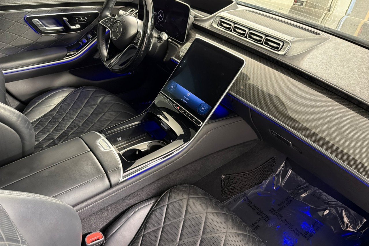 Used 2021 Black Mercedes-Benz S 580 image 14