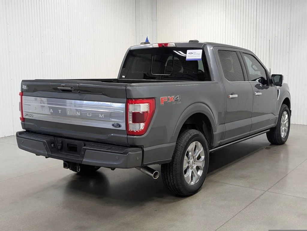 Certified Used 2022 Carbonized Gray Metallic Ford Platinum image 27