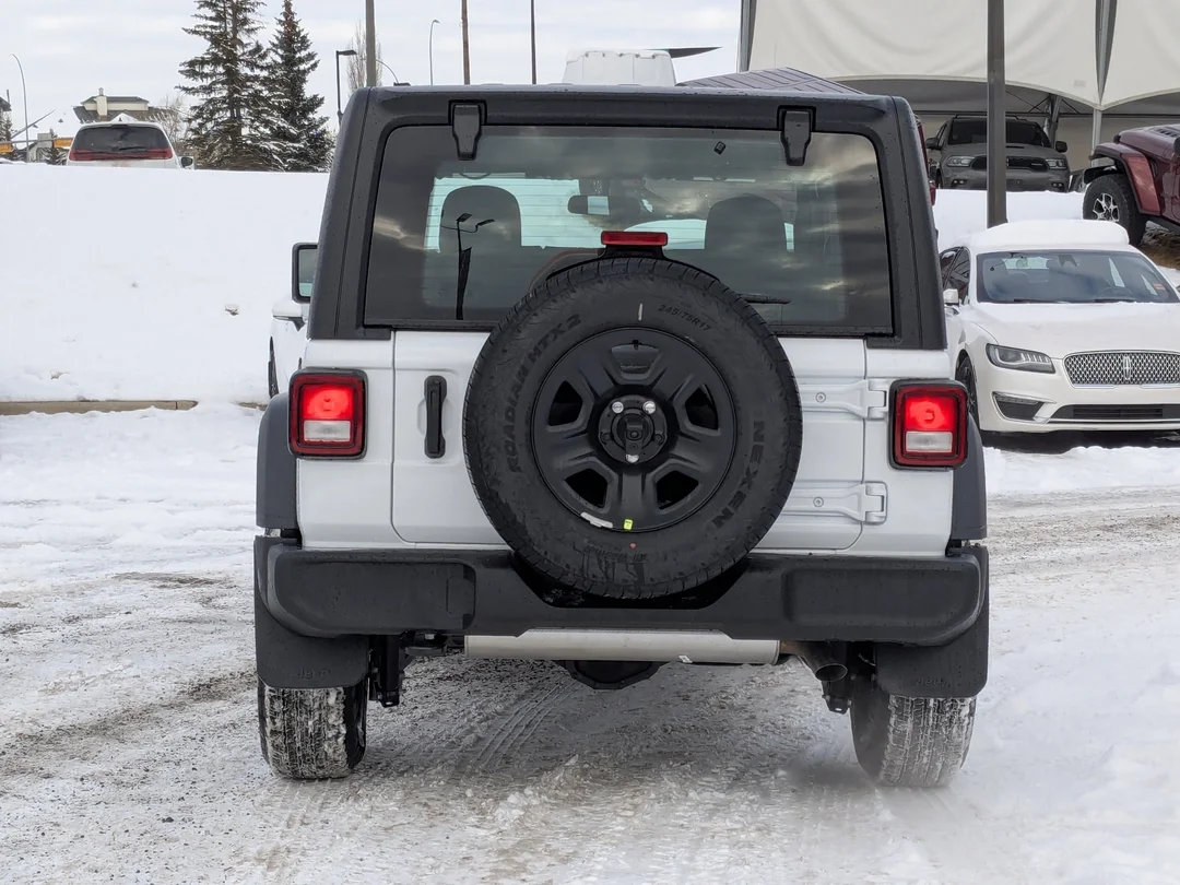 New 2026 White Jeep Sport - - 4x4 - Black Freedom Top - Customer Preferred Pkg 22B - 8-Speed Auto & More! image 7