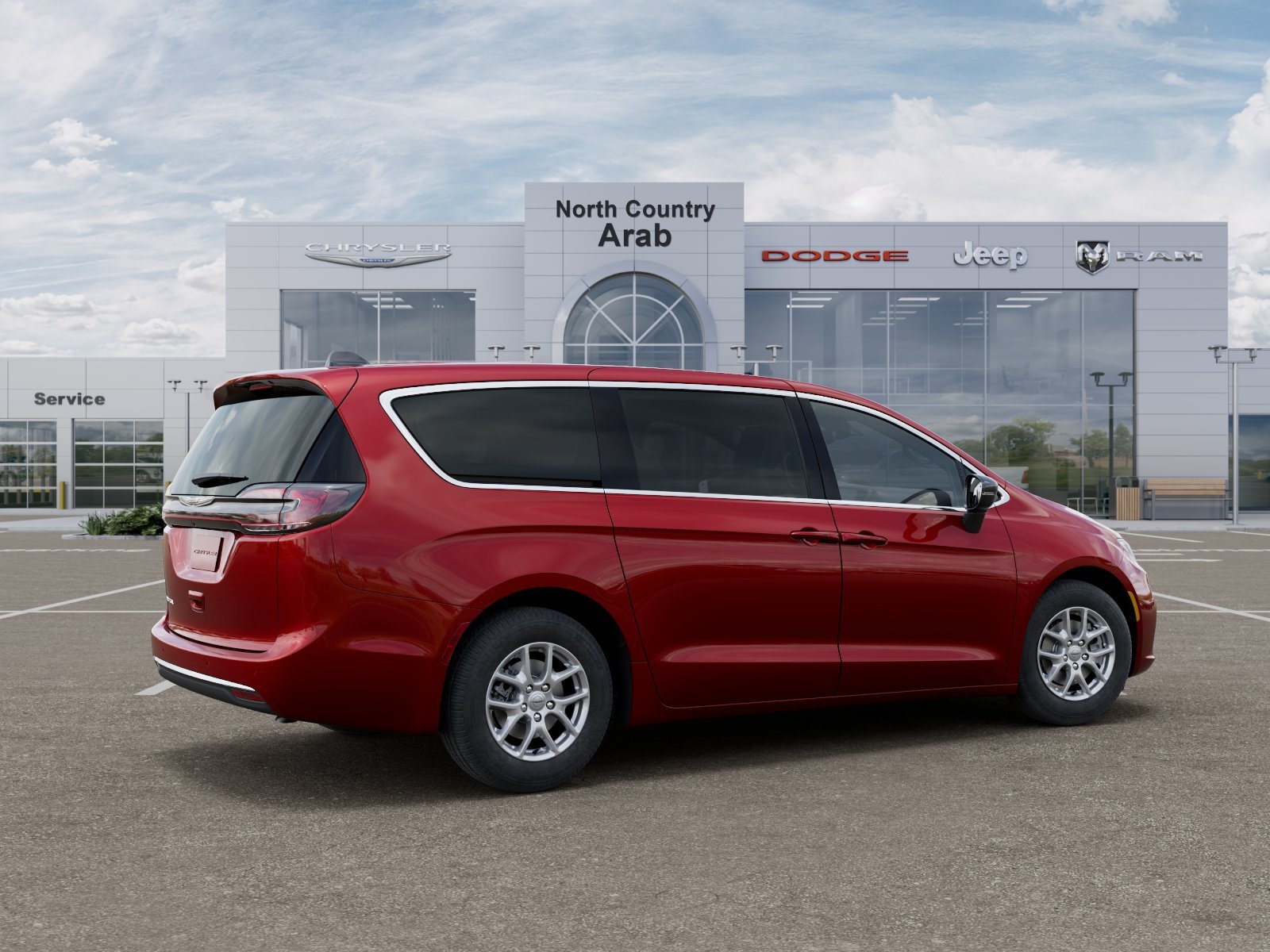 New 2026 Red Hot Pearl-Coat Exterior Paint Chrysler Select image 30