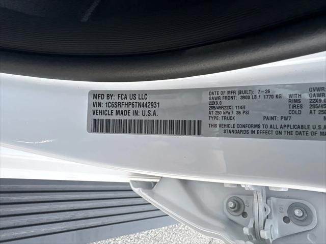 New 2026 Bright White Clear-Coat Exterior Paint RAM Limited image 32