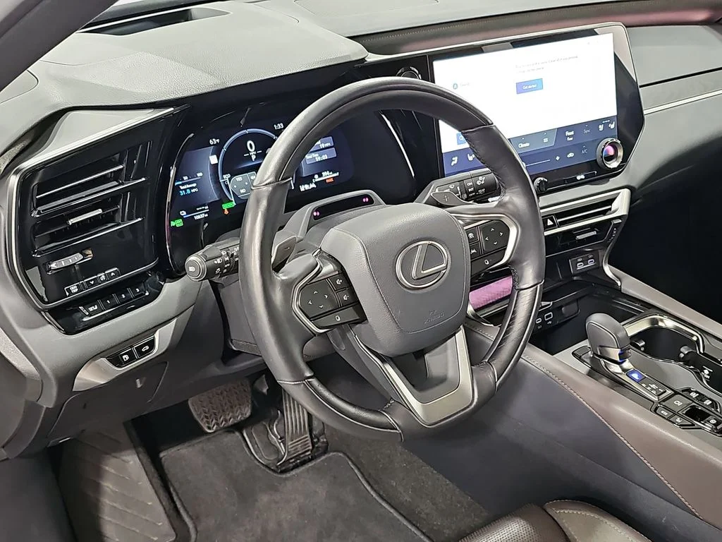 Certified Used 2025 Black Lexus 450h+ Luxury image 17