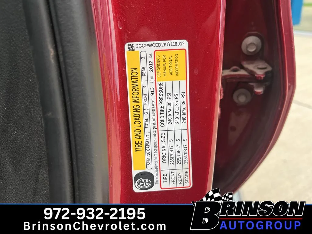 Used 2019 Cajun Red Tintcoat Chevrolet LT image 13