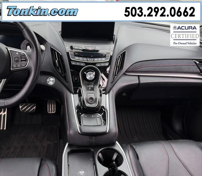 Certified Used 2025 Platinum White Pearl Acura A-Spec Advance Package SH-AWD image 9