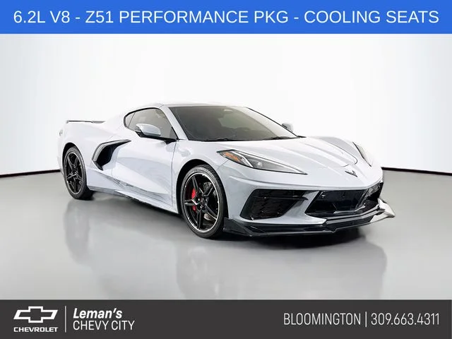 Pre-Owned 2024 Chevrolet Corvette Stingray 2D Convertible in