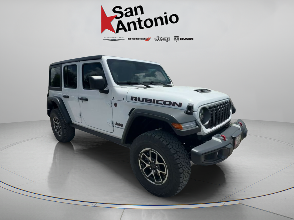 New 2026 Bright White Clearcoat Jeep Rubicon image 1