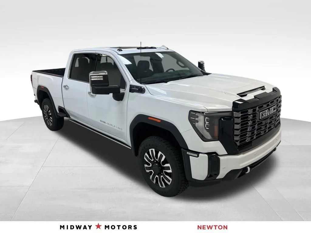 New 2026 Glacier White Tricoat GMC Denali Ultimate image 1