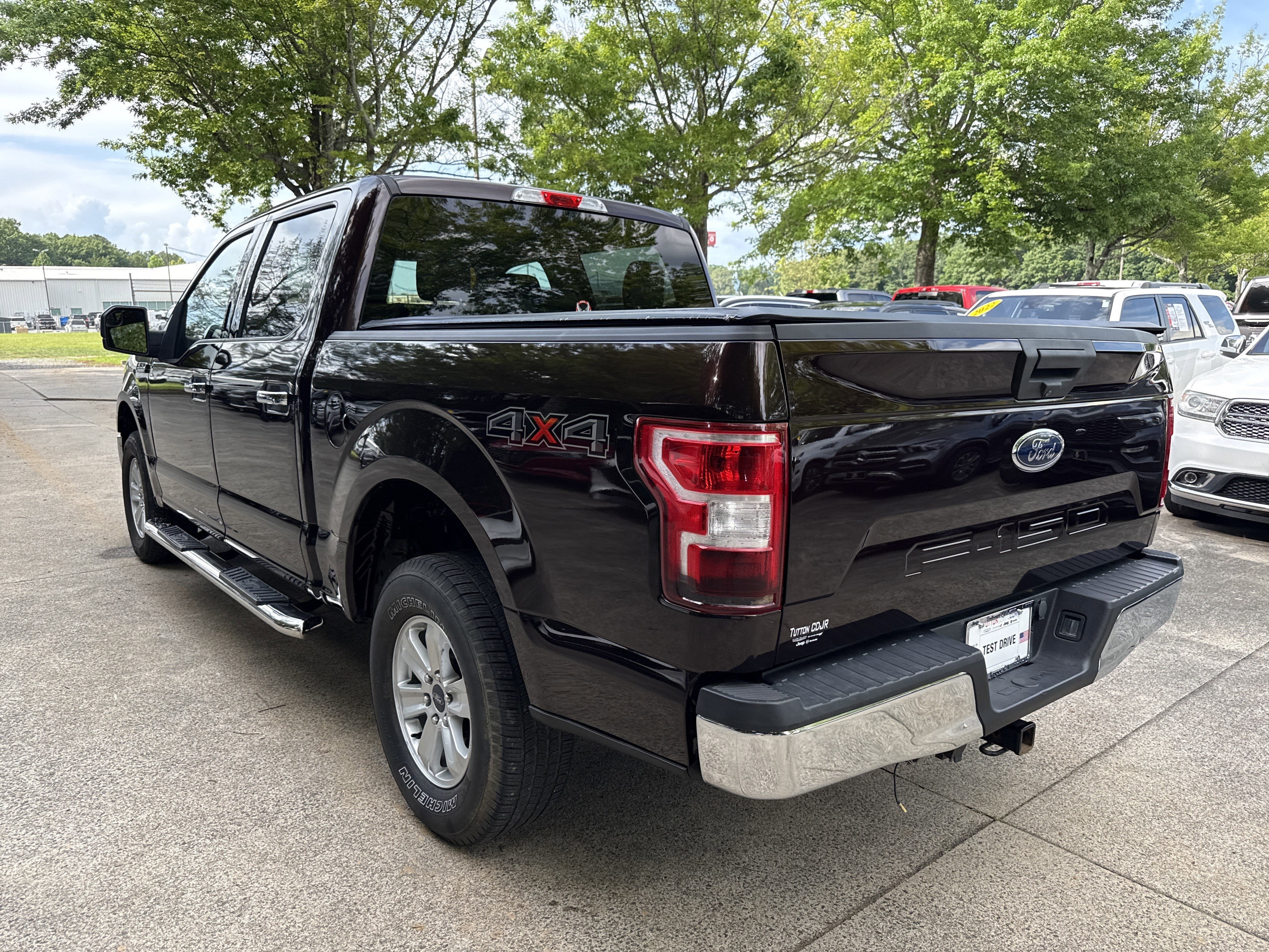 Used 2018 Magma Red Ford XLT image 5
