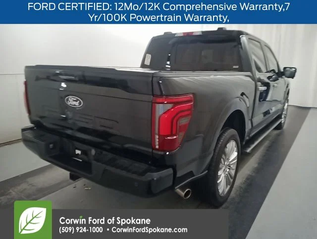 Used 2024 Black Ford Platinum image 2