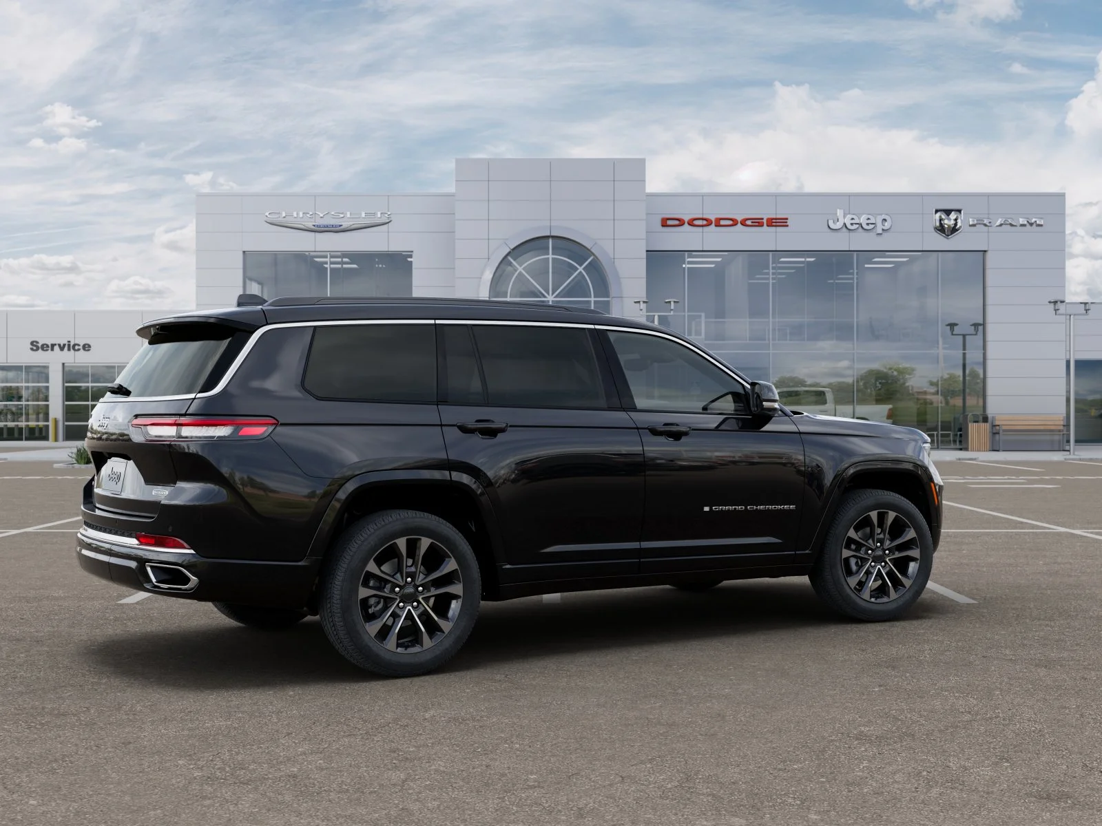 New 2025 Diamond Black Crystal Pearl-Coat Exterior Paint Jeep Overland image 22