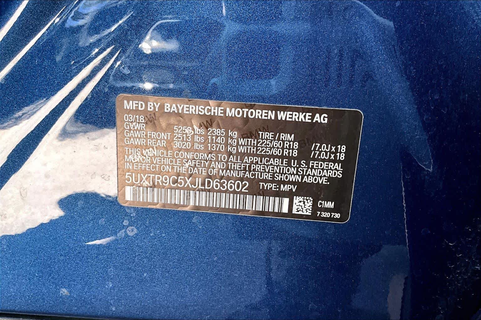 Used 2018 Phytonic Blue Metallic BMW xDrive30i image 31