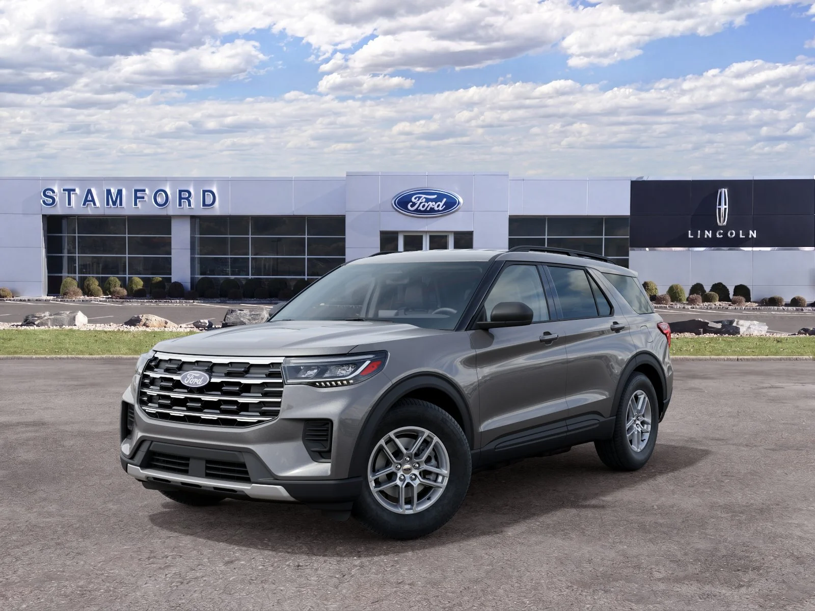 New 2027 Carbonized Gray Metallic Ford Active image 2