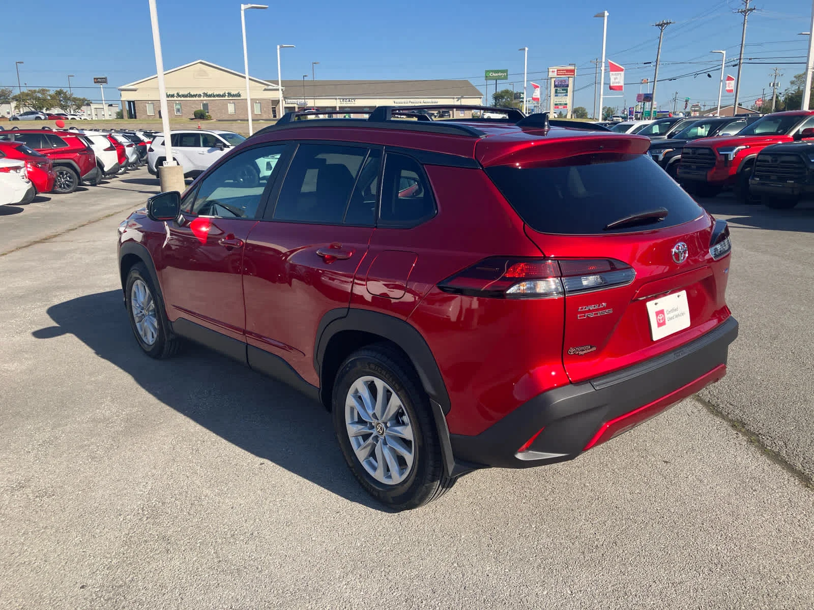 Certified Used 2026 Soul Red Crystal Toyota LE image 7