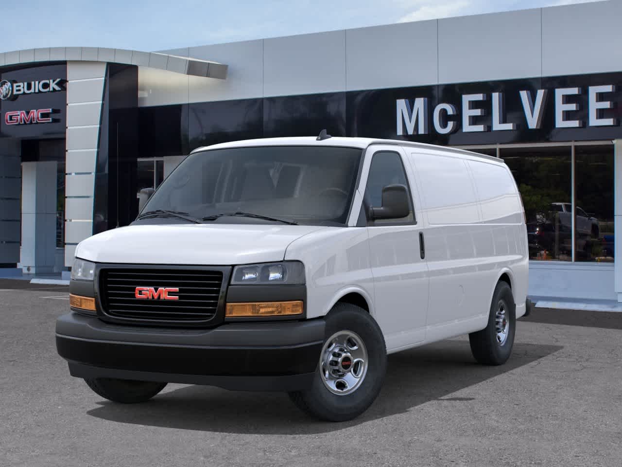 New 2026 Summit White GMC Work Van image 6