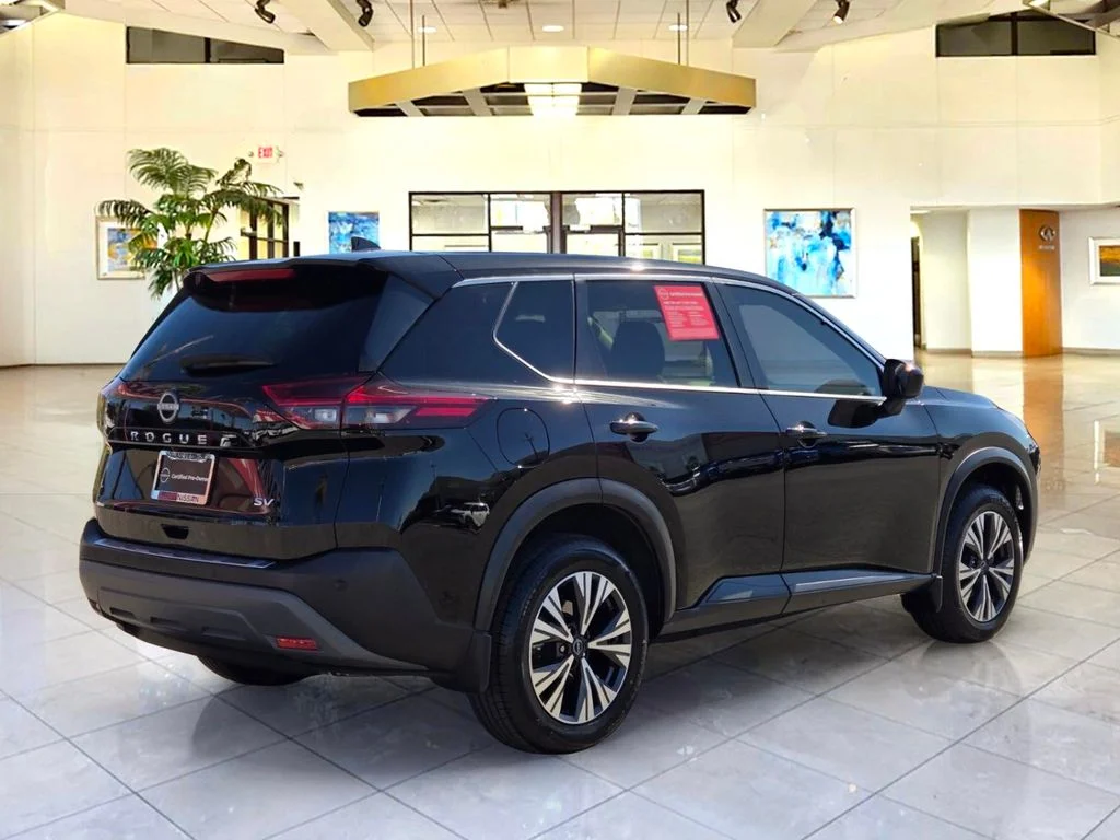 Certified Used 2023 Black Nissan SV image 5