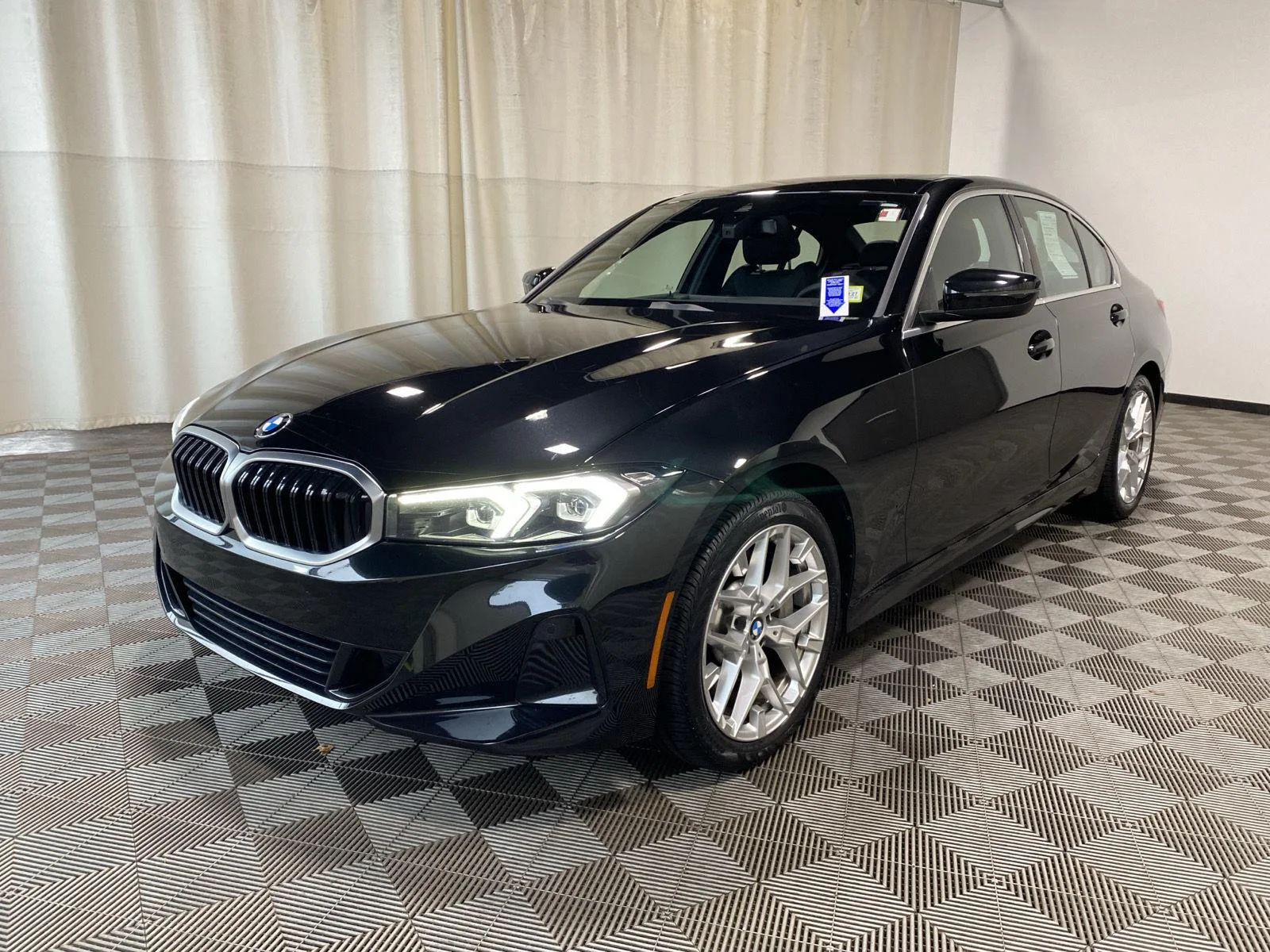 Used 2025 Black Sapphire Metallic BMW 330i xDrive image 7