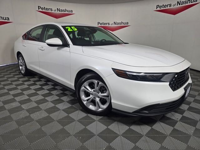 Certified Used 2025 Platinum White Pearl Honda LX image 1