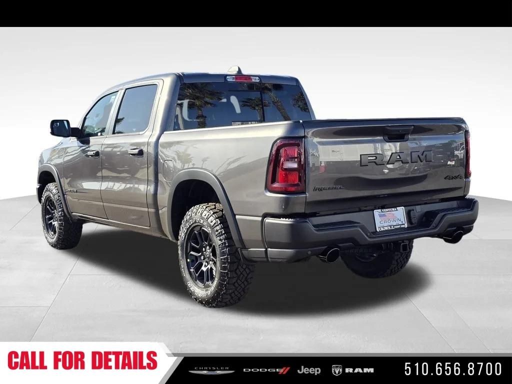 New 2026 Granite Crystal Metallic Clear-Coat Exterior Paint RAM Rebel image 7