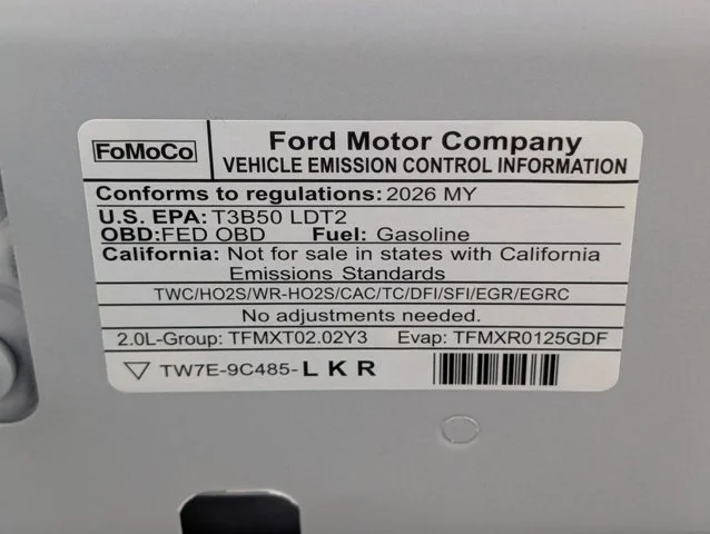 New 2026 Space White Metallic Ford Badlands® image 52