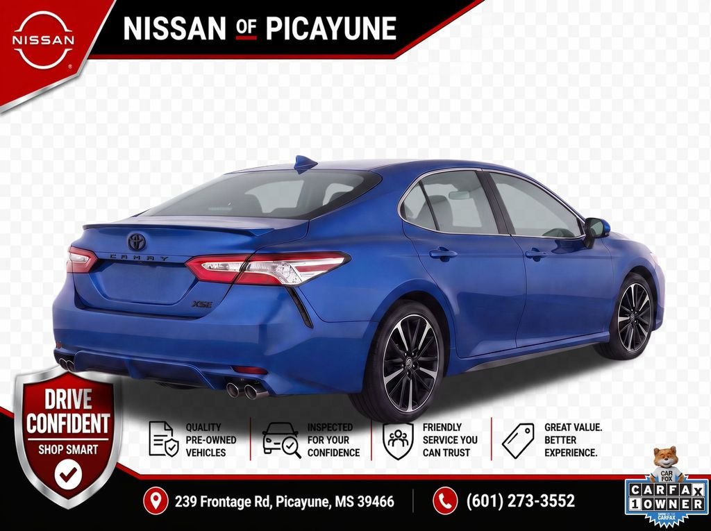Used 2020 Blue Toyota XSE image 4