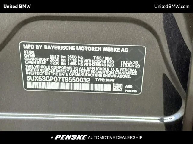 New 2026 Dark Graphite Metallic BMW X3 30 image 15