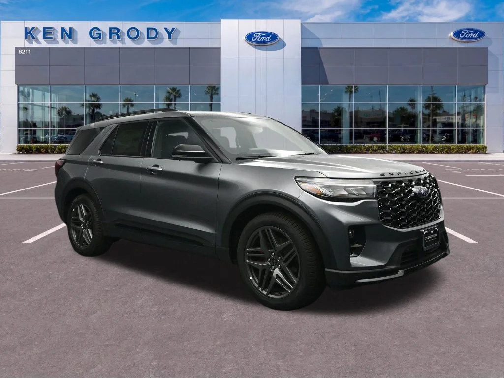 New 2026 Carbonized Gray Metallic Ford ST image 1