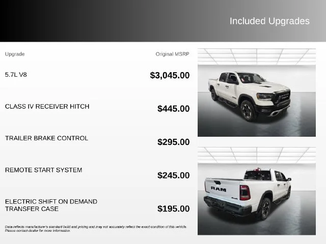 Used 2024 White Ram Rebel image 4