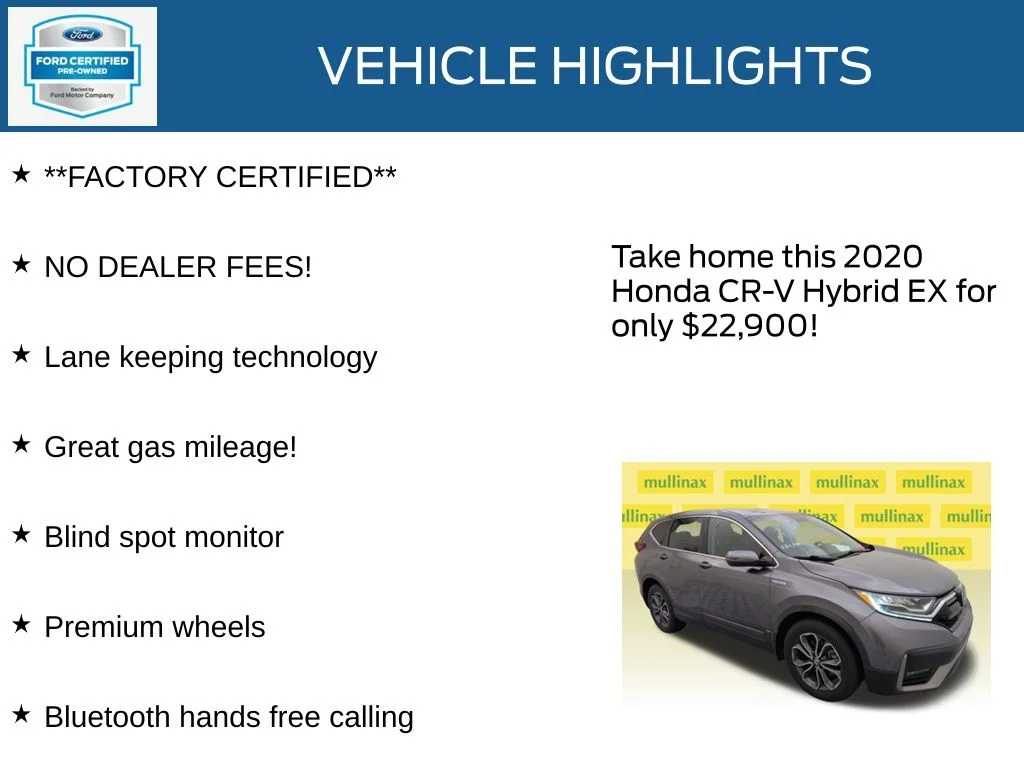 Certified Used 2020 Gray Honda EX image 11