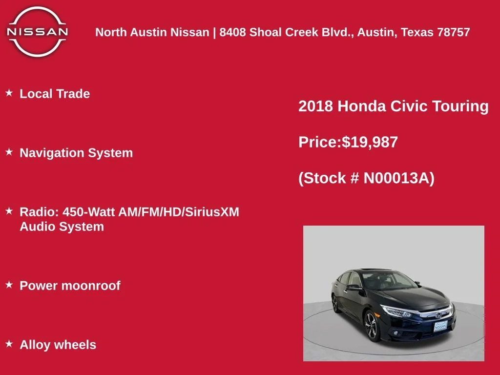 Used 2018 Black Honda Touring image 11