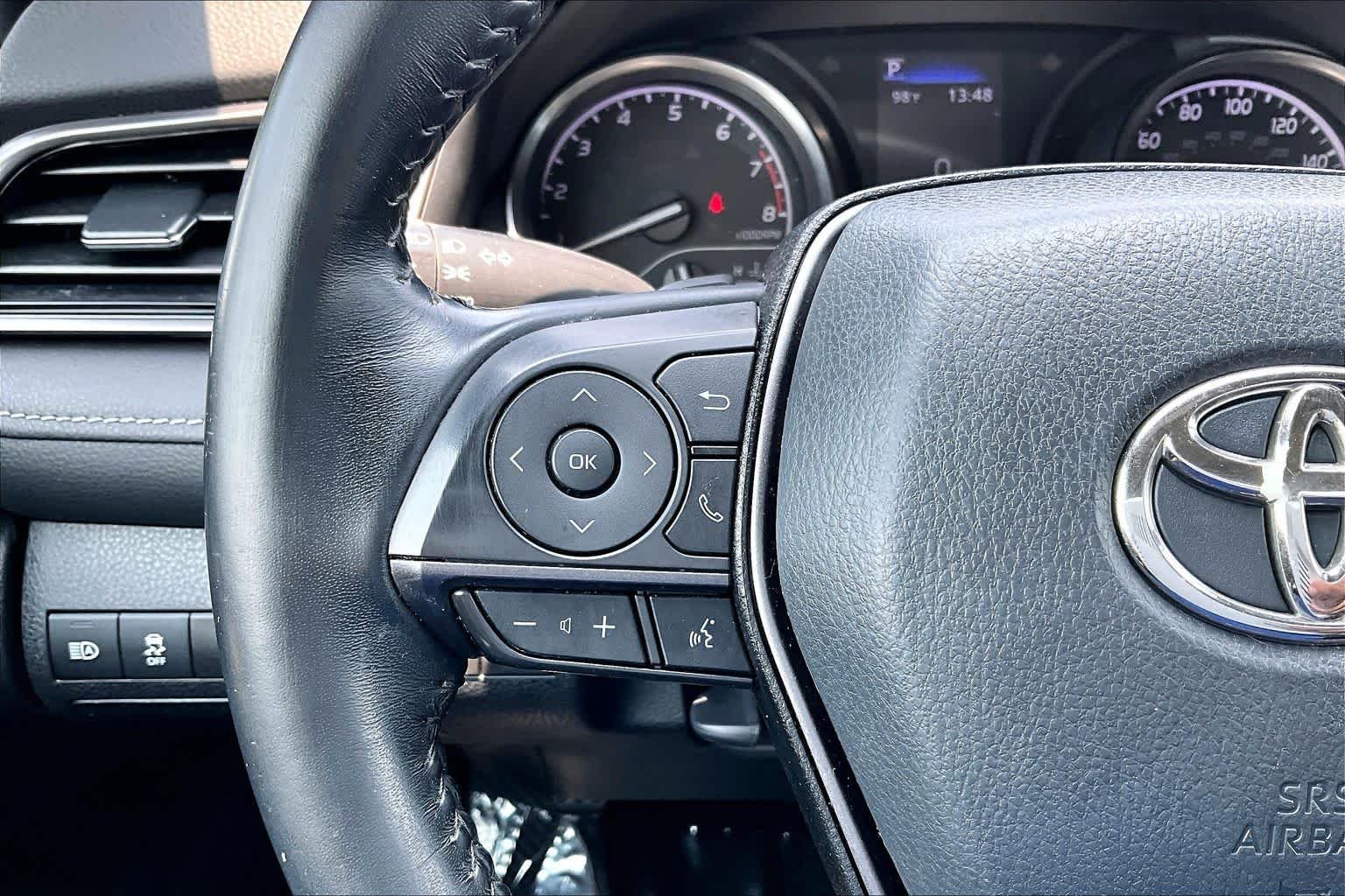 Used 2022 Celestial Silver Metallic Toyota SE image 24