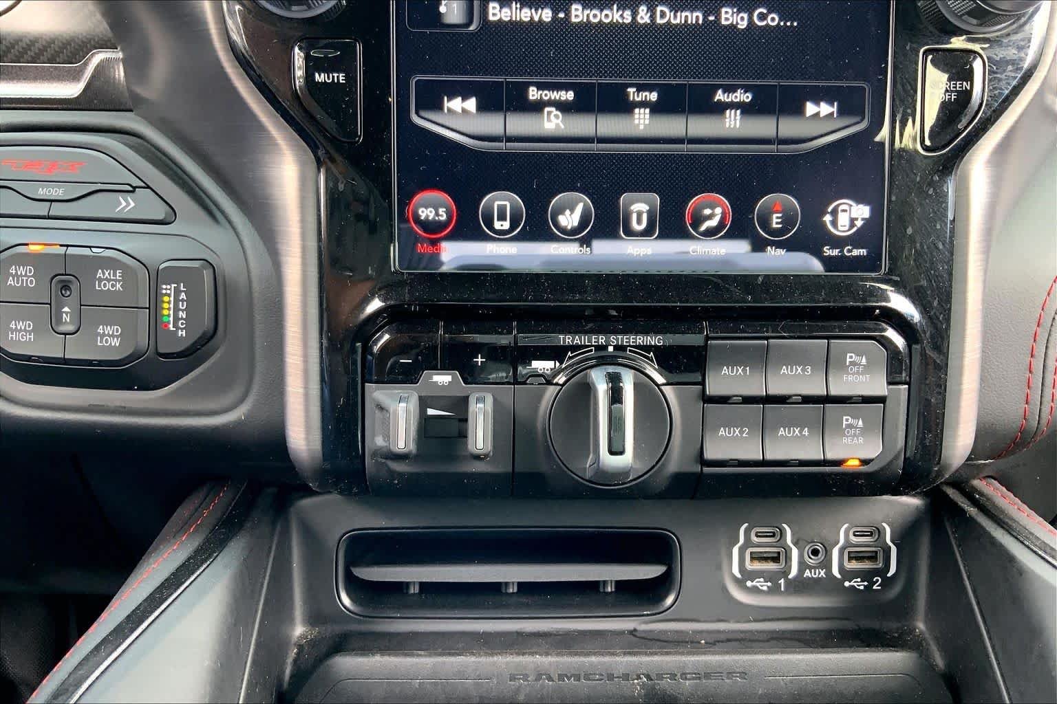 Used 2021 Hydro Blue Pearlcoat Ram TRX image 34