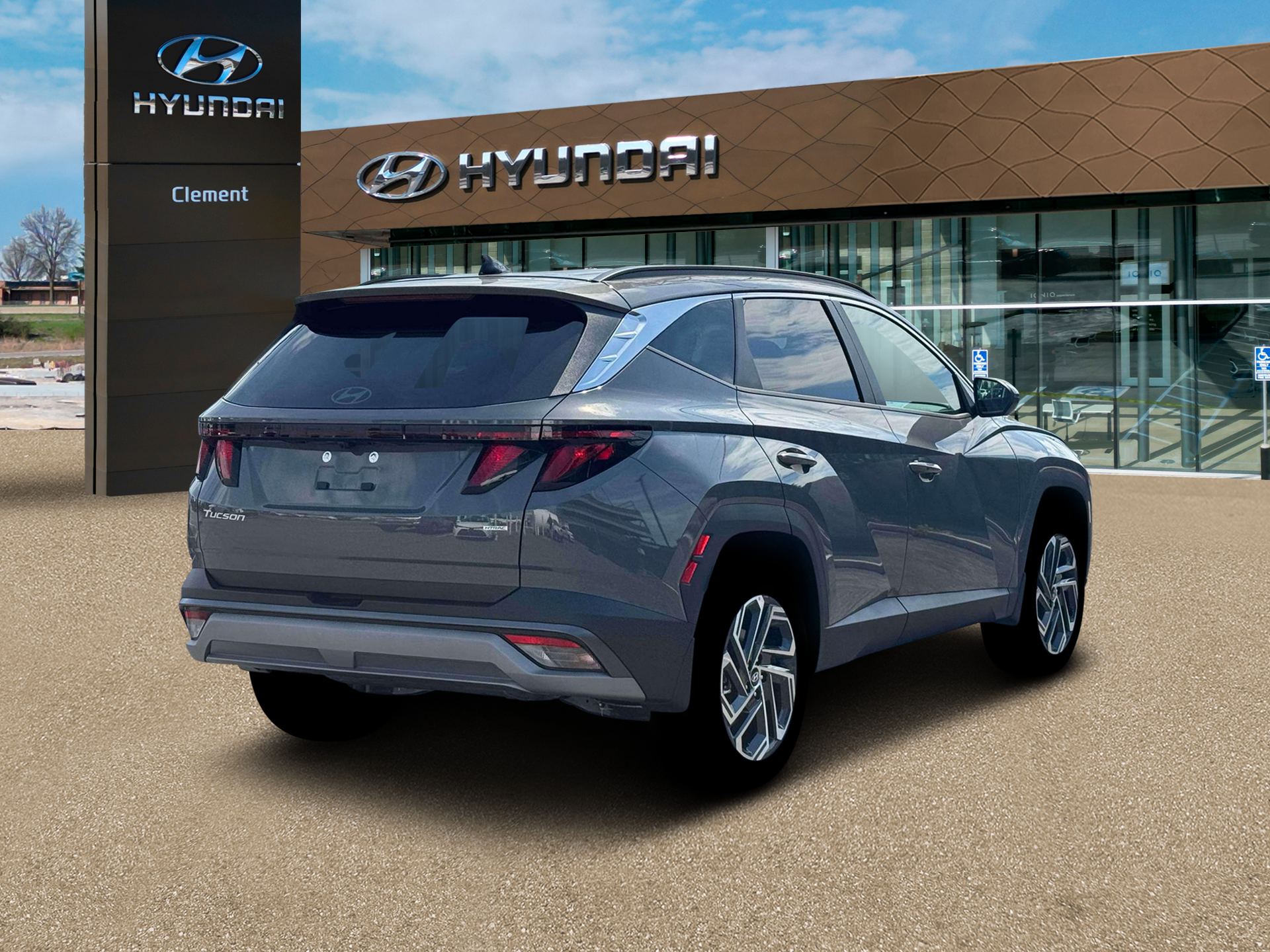 New 2026 Gray Hyundai SEL Plus AWD image 7